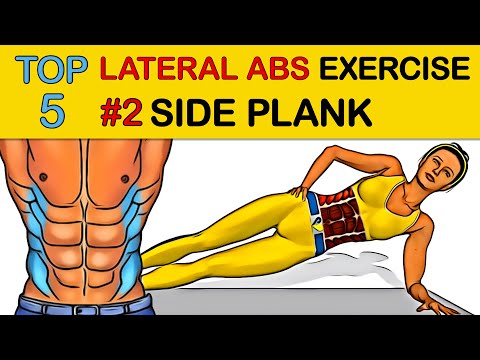 Oblique abs exercises: Side Plank
