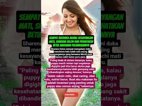 Sempat Berduka Anjing Kesayangan Mattie, Sharena Delon Kini Perhatikan Betul Makanan Peliharaannya