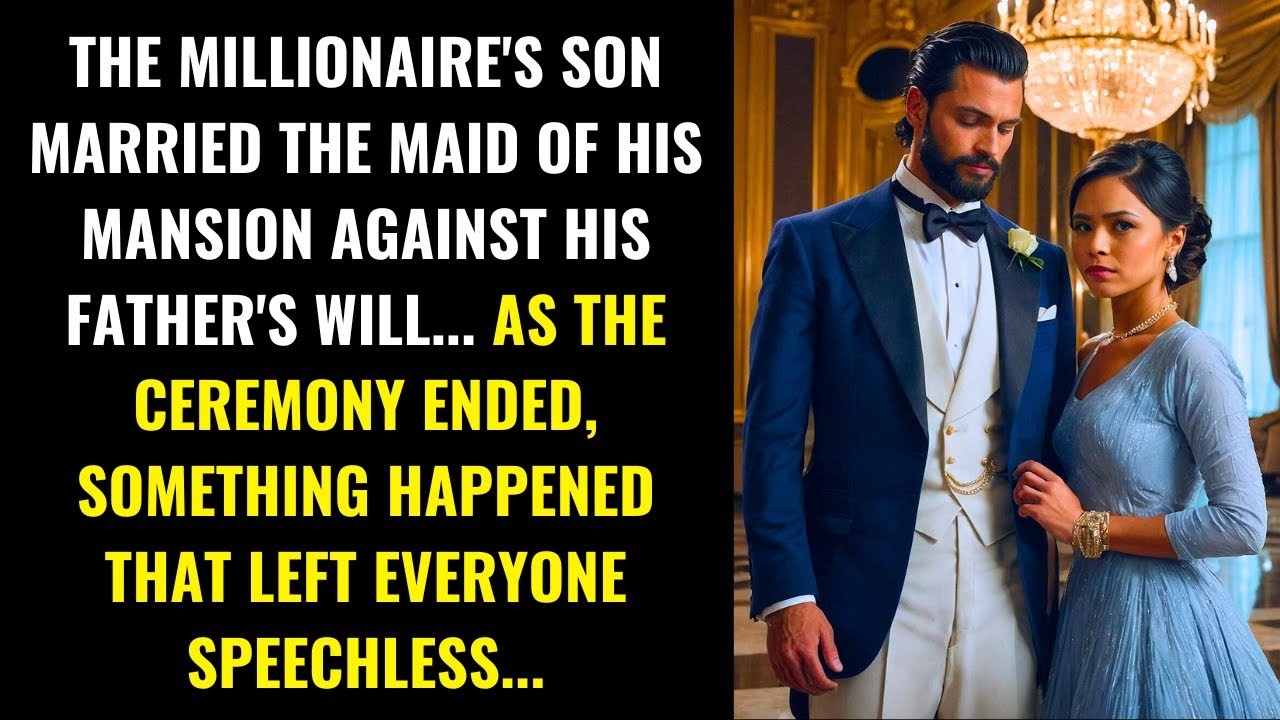 THE MILLIONAIRE'S SON MARRIED THE MAID, BUT WHAT HAPPENED SHOCKED EVERYONE...