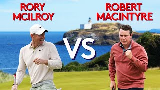 Rory McIlroy vs Robert MacIntyre | 2023 Genesis Scottish Open