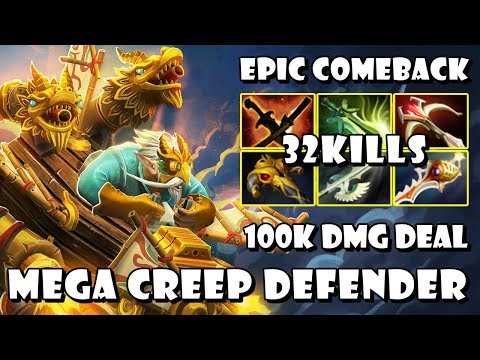 [Gyrocopter] Mega Creep EPIC Comeback 31Kills Solo Hard Carry Highlights Dota 2 7.20e