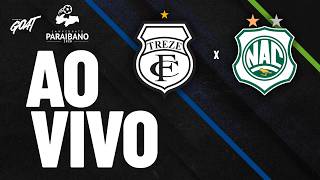 TREZE X NACIONAL DE PATOS | CAMPEONATO PARAIBANO | AO VIVO E COM IMAGENS