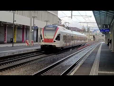 SBB CFF FFS RE 18458 St-Maurice(CH) - Genève-Eaux-Vives pleaca din statia Renens