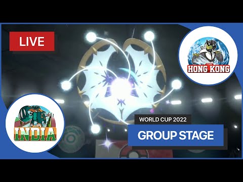 Visishtah Vasudevan 🇮🇳 vs Ng Tsz Sum 🇭🇰 - Group Stage - World Cup of Pokémon VGC 2022