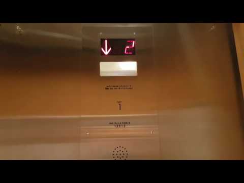 EPIC MOTOR!! Northern-West Hydraulic Elevator at Capilano University Library - North Vancouver BC