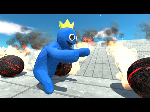 The Challenge Of Overcoming The Mass Falling Fireball - Animal Revolt Battle Simulator