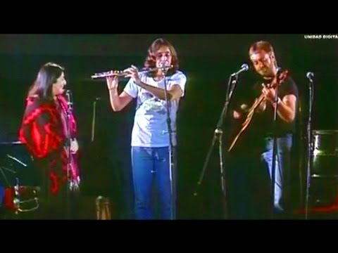 Mercedes Sosa, León Gieco y Nito Mestre - La Colina de la Vida - En Vivo (Luna Park - 1984)