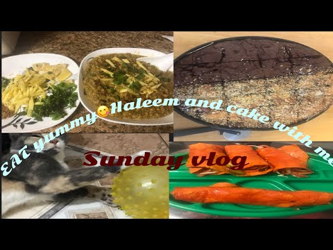 Kon kon kaheega mazaydaar haleem Aor cake