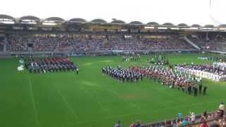 preview picture of video 'De wave door stadion en korpsen WMC 27-07-2013'