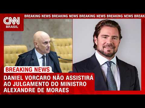 Vorcaro não assistirá ao julgamento do ministro Alexandre de Moraes | LIVE CNN
