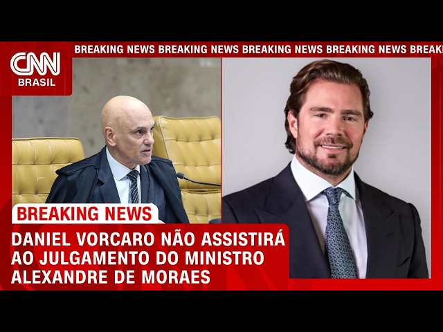 Vorcaro não assistirá ao julgamento do ministro Alexandre de Moraes | LIVE CNN