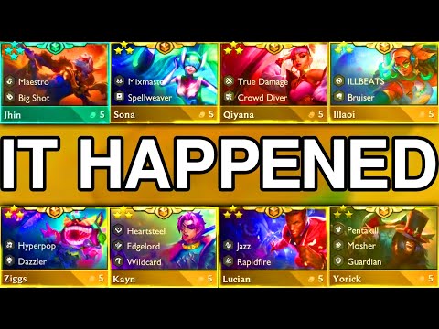 THE MOST INSANE GAME OF TFT SET 10