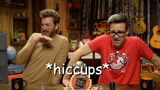 mii channel theme but it's rhett and link hiccupping