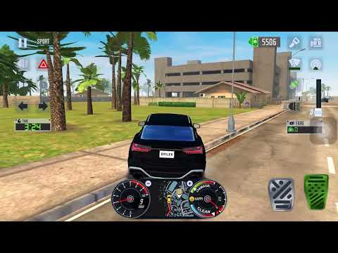 LA UBER RIDE ON A VIP DRIVER BMW M5 SPORTS CAR UBER DRIVING AUTO-TaxiSim 2020 3D gameplay