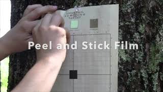 Universal Zeroing Target is Water Resistant!