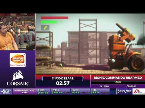 Bionic Commando Rearmed by PJ in 39:21 - SGDQ2017 - Part 96