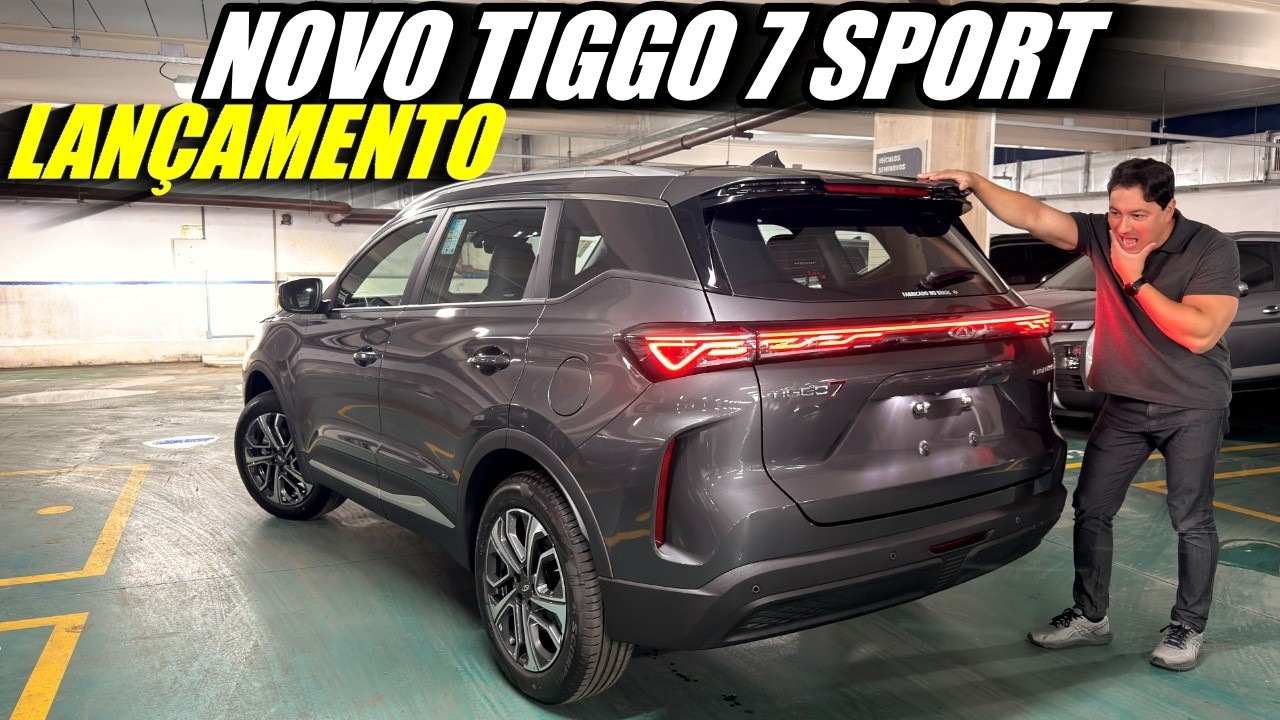 NOVO CAOA CHERY TIGGO 7 SPORT 2027 CHEGOU COM VÁRIAS MUDANÇAS E PREÇO IMBATÍVEL