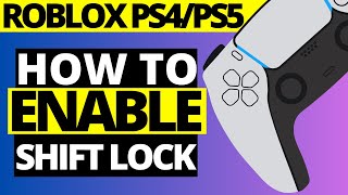 How To Get Shift Lock On Any Game in Playstation Roblox PS4/PS5