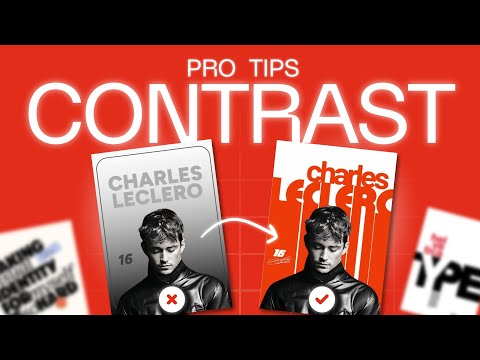The #1 CONTRAST TECHNIQUE Every Designer Should Know!