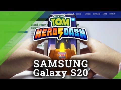 Talking Tom Hero Dash on SAMSUNG Galaxy S20
