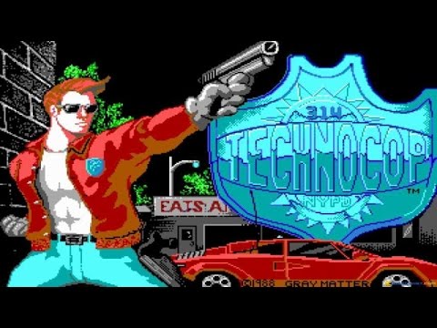 Techno Cop gameplay (PC Game, 1988)