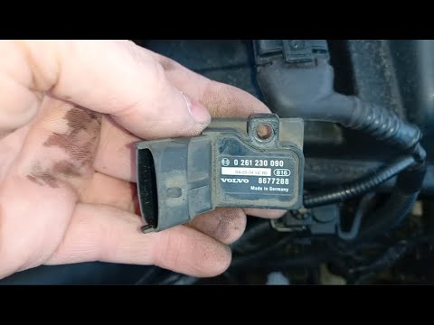 How DO you replace a Volvo D5 MAP Sensor? 🤔 (Manifold Absolute Pressure) #diymechanic