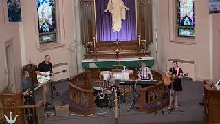 Won’t Let Me Down by Matt Maher performed by Darr Family Band at Rushford Lutheran Church 7/19/2020