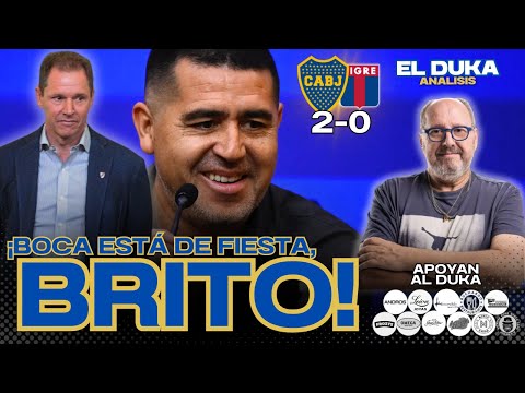 BOCA IS CELEBRATING, BRITO! - Boca Juniors vs Tigre (2-0) - ELDUKA