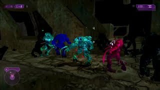 Halo 2 - Colorful Gummy Bear Characters Glitch