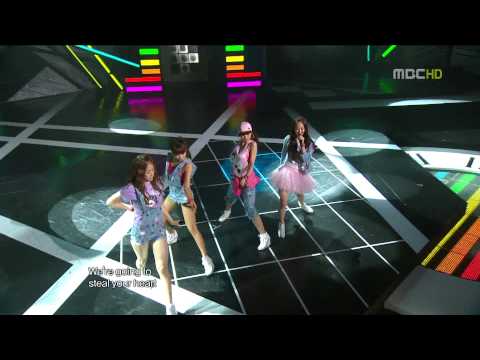 Sistar - Push Push - 2010.06.19 Music Core [1080p]