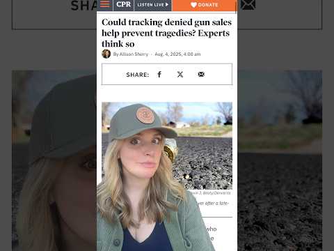 Gun Background Check Could Lead To  WHAT?!?#2ndamendment #shortsfeed #shortsvideo #shorts Thumbnail