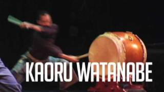 Kenny Endo, Kaoru Watanabe & Abe Lagrimas Jr. performing at the JACCC 30th Anniversary