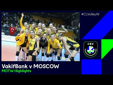 #CLVolleyW | Vakifbank ISTANBUL vs Dinamo MOSCOW - MOTW Highlights