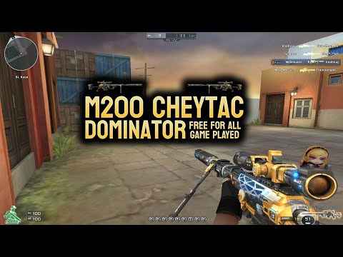 Crossfire West | M200 CheyTac-Dominator & Free For All game played