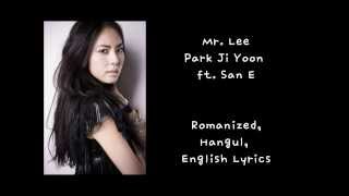 Park Ji Yoon- Mr. Lee Romanized, Hangul, English Lyrics