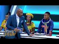 Where in the "IN DA BELLY" are you from? Steve meant the Ndebele tribe! | Family Feud South Africa