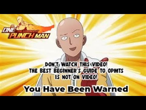 One Punch Man The Strongest New Account Beginners Guide (See Description)