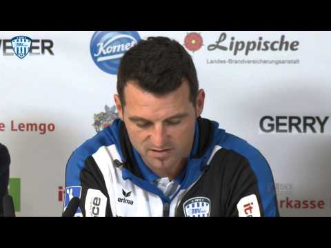 20.12.2014 TBV Lemgo gg. HSG Wetzlar - Pressekonferenz