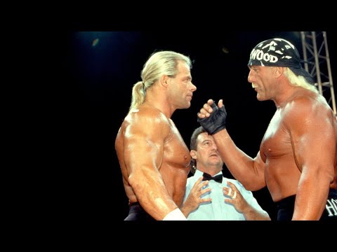 Story of Hollywood Hogan vs Lex Luger | Road Wild 1997