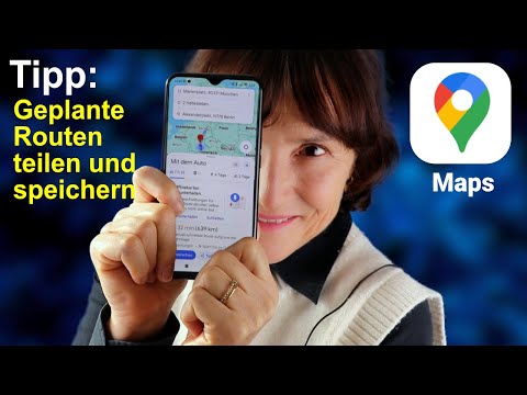 Tipp Google Maps: Route planen speichern oder verschicken und später wieder aufrufen.