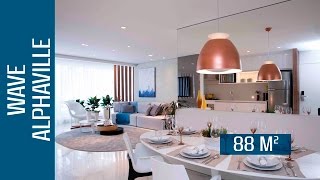 WAVE ALPHAVILLE Apartamento Decorados 88m2