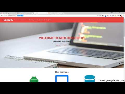 Introduction to Online Service Management System Project PHP MySQL Hindi