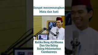 Download lagu KETIKA UAS DAN BANG HAJI RHOMA SALING MELONTARKAN CANDAANNYA #rhomairamaofficial #bisikanrhoma mp3