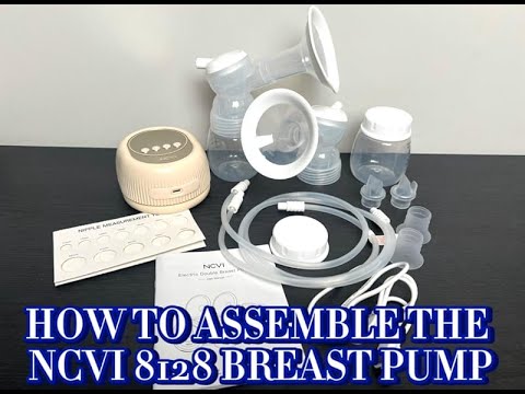 How To Assemble The NCVI 8128 Electric Breast Pump