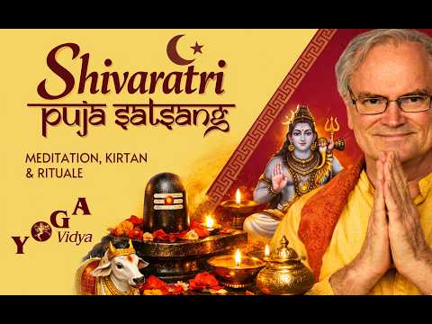 Satsang mit Puja zu Shivaratri mit Sukadev - Yoga Vidya Live, 15.02.2026, 20:00 Uhr