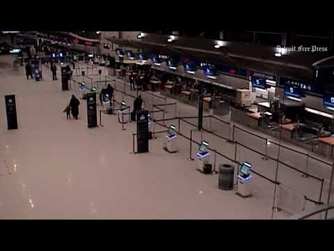 Detroit Metro Airport car crash seen from multiple angles in new video