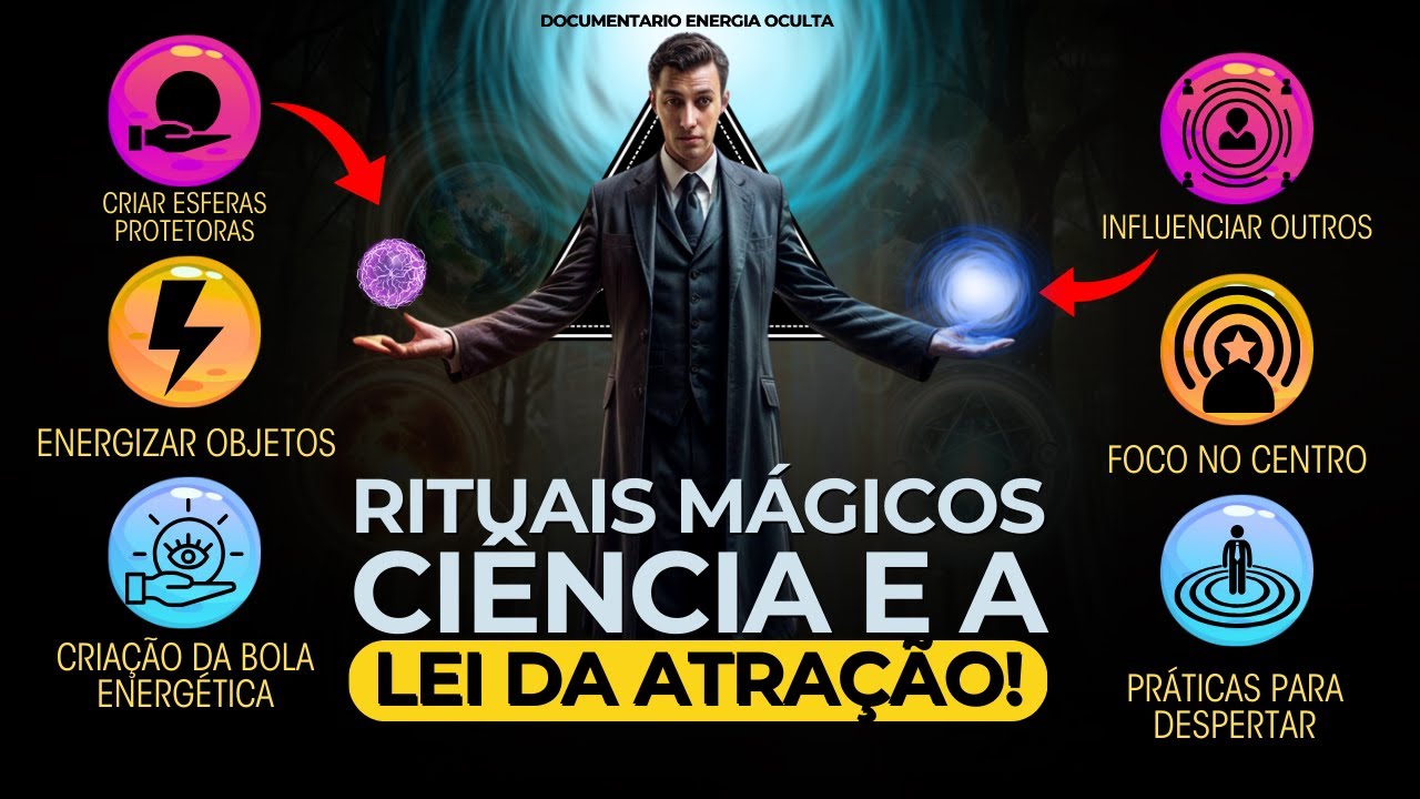 ATIVE sua ENERGIA oculta:  Rituais Mágicos, Ciência e a Lei da Atração Documentário