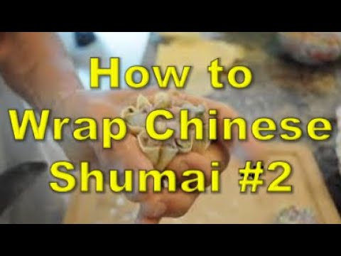 How to wrap Chinese Shumai (style 1) - Ny The Cook