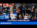 Clippers vs Suns: Deandre Ayton throws down last-second lob to top Clippers | CBS Sports HQ