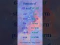 One Minute Reading Tutor AR And WAR Sounds